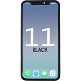 Brilliance Elite Compatible for IPhone 11 LCD With Touch And Back Plate Black