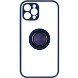 iPhone 12 PRO Eagle Eye Skin Feeling Case Navy Blue