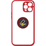 iPhone 12 PRO MAX Eagle Eye Skin Feeling Case Red