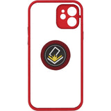 iPhone 12 Eagle Eye Skin Feeling Case Red