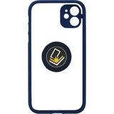 iPhone 12 Eagle Eye Skin Feeling Case Navy Blue