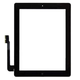 Compatible for iPad 4 Digitizer With Home Button Black