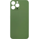 iPhone 13 Pro Max Back Glass Door Without Camera Lens Green (No Logo)