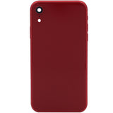 iPhone XR Back Housing With Small Parts Red (No Logo - No Warranty)