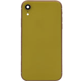 iPhone XR Back Housing With Small Parts Yellow (No Logo - No Warranty)