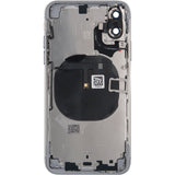 iPhone XS Back Housing With Small Parts White (No Logo - No Warranty)