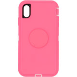 iPhone XS Max Pop Heavy Duty Series Case Pink