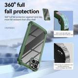 Clear Armor Plate Slim Edge Bumper Case for Apple iPhone 14 Plus [6.7] (Green) (Sale)