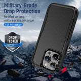 Armor Hybrid Trailblazer Case for Apple iPhone 14 Pro Max [6.7] (Black)