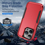 Armor Hybrid Trailblazer Case for Apple iPhone 14 Pro Max [6.7] (Red)