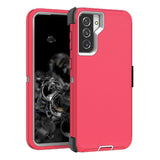 Samsung S22 Plus Case Pink + White