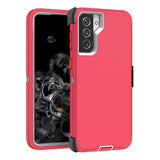 Samsung S22 Case  Pink + White