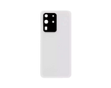 Samsung S20 Ultra Back Door With Camera Lens White (No Logo)